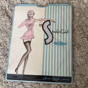 ♥️ Stocking Girl White Sheer Hosiery